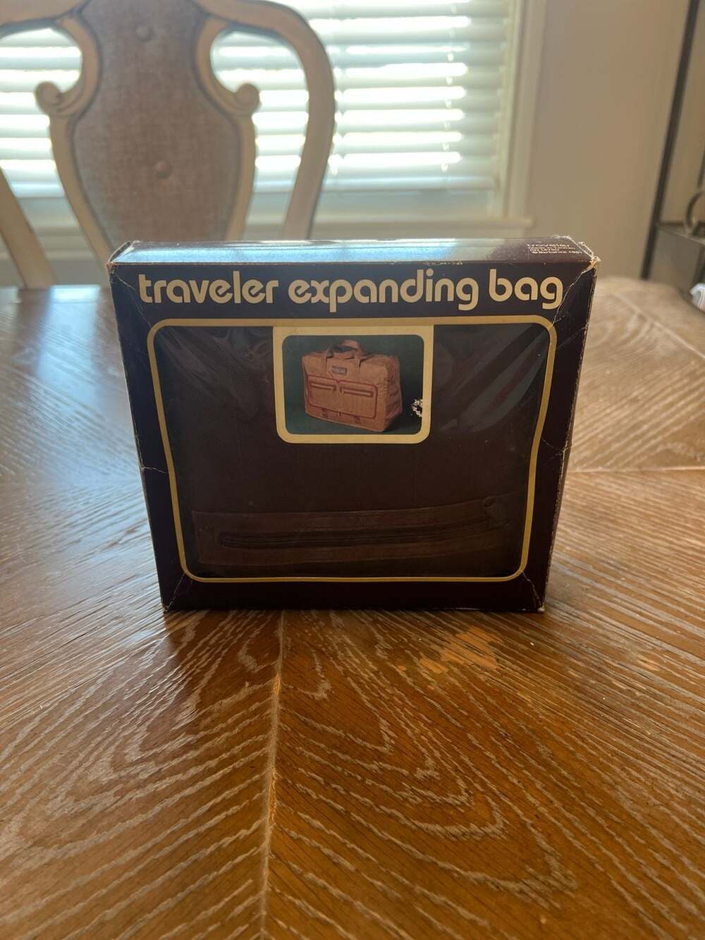 Vintage 1981 Berkshire Traveler Expanding Bag New in Box